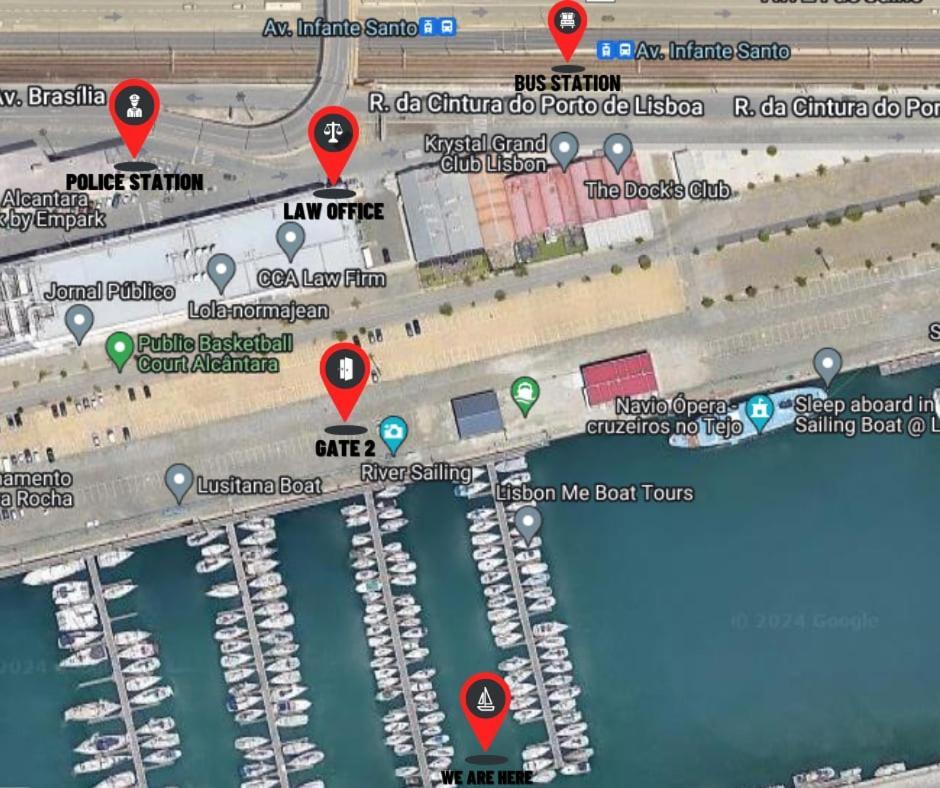 Отель Cozy Lisbon Marina Sleepaboard - Sail Away Экстерьер фото
